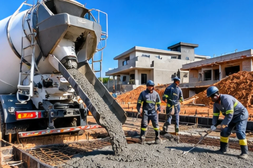 Concreto usinado e concretagem em Samambaia DF